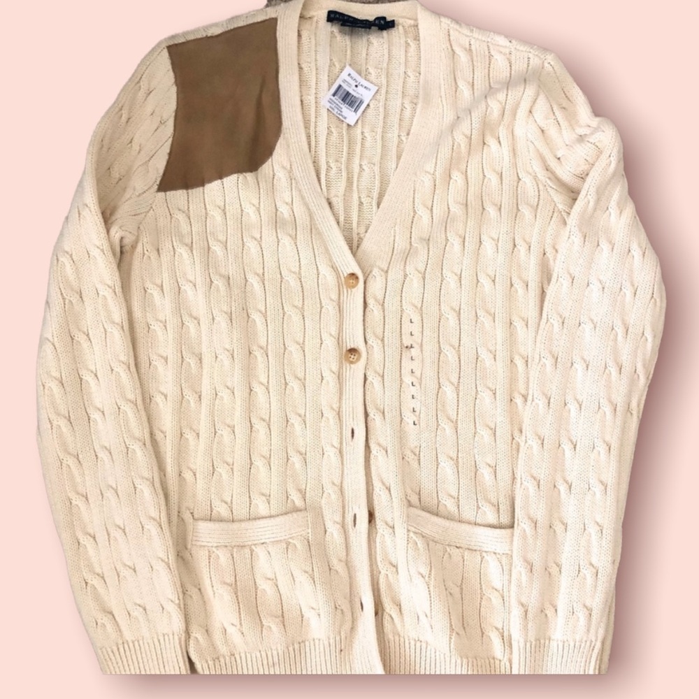 Ralph Lauren Womens Sweater Cardigan (L) - Picture 1 of 4